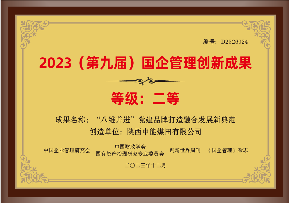 32.2023年，，，，，，荣获中国企业治理研究会 中国财务学会国有资产治理研究专业委员会 立异天下周刊 《国企治理》杂志2023（第九届）国企治理立异效果二等奖；；；；；.png